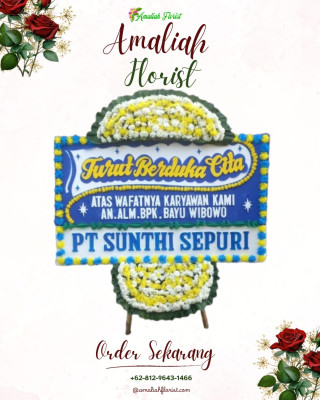 Papan Bunga Duka di Kenanga