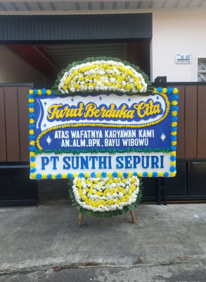 Papan Bunga Duka di Kenanga