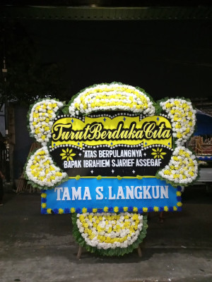 Papan Bunga Duka di Kenanga